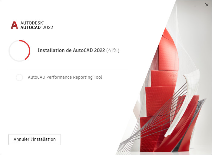 Le nouvel installateur d'AutoCAD 2022