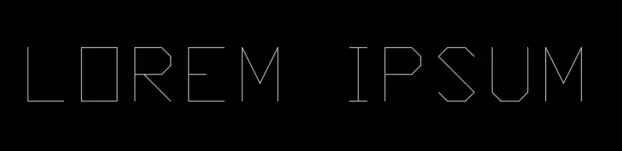 Text written with the txt.shx font in AutoCAD